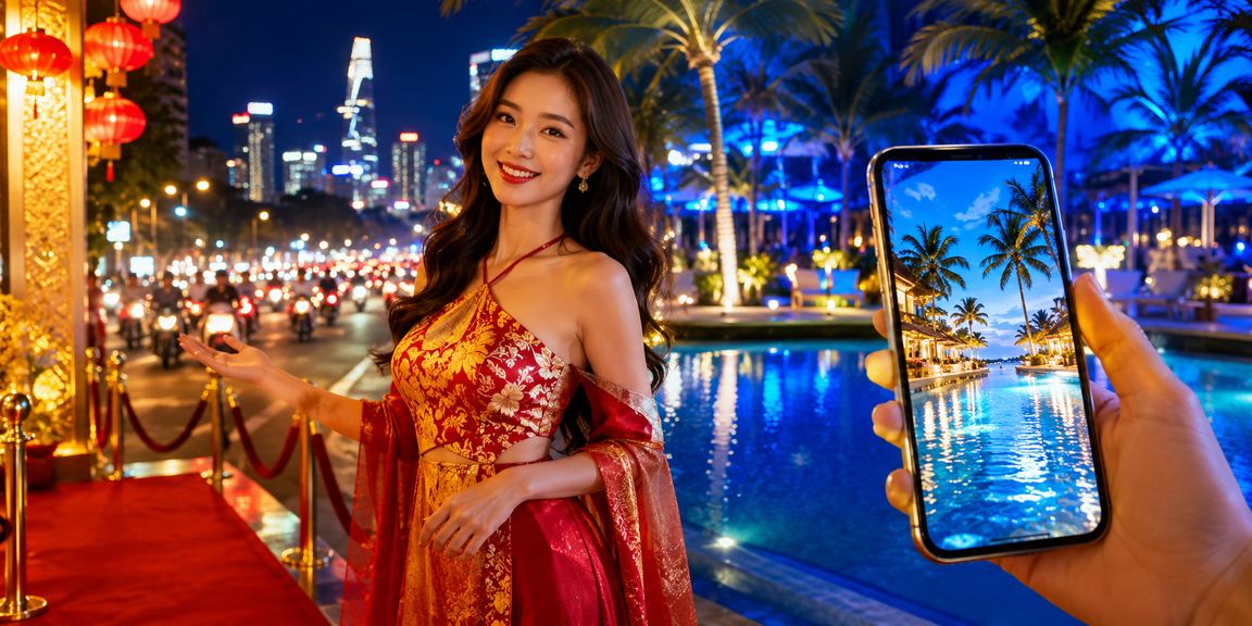 Cảnh lễ hội casino di động tại TP. Hồ Chí Minh dành cho thành viên VIP dxmb