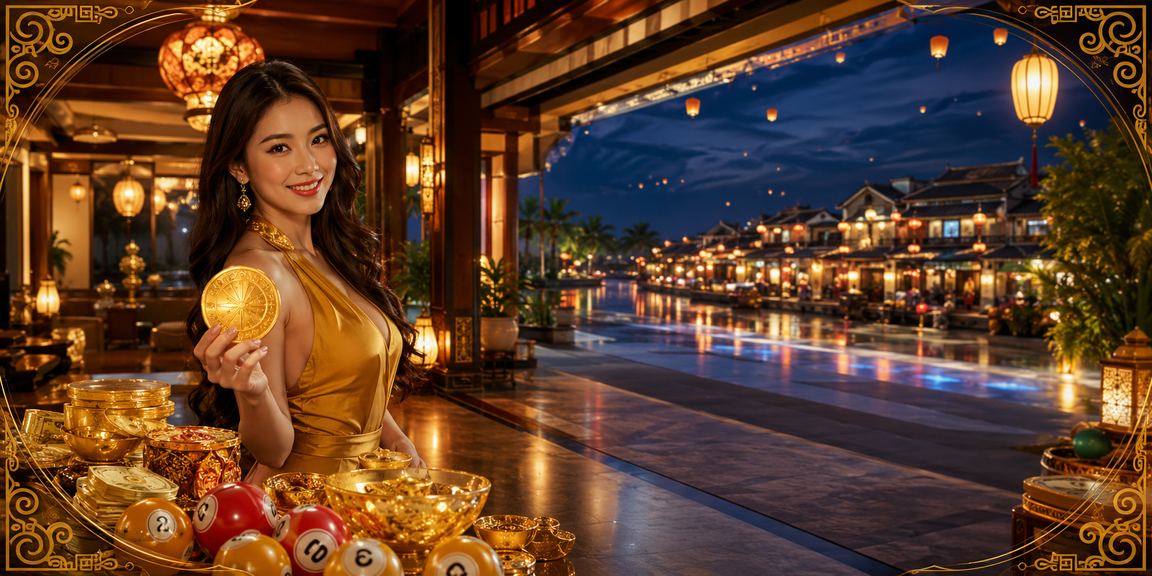 Cảnh đèn lồng lễ hội ở Hội An, thể hiện sự gắn kết văn hóa trên nền tảng dxmb